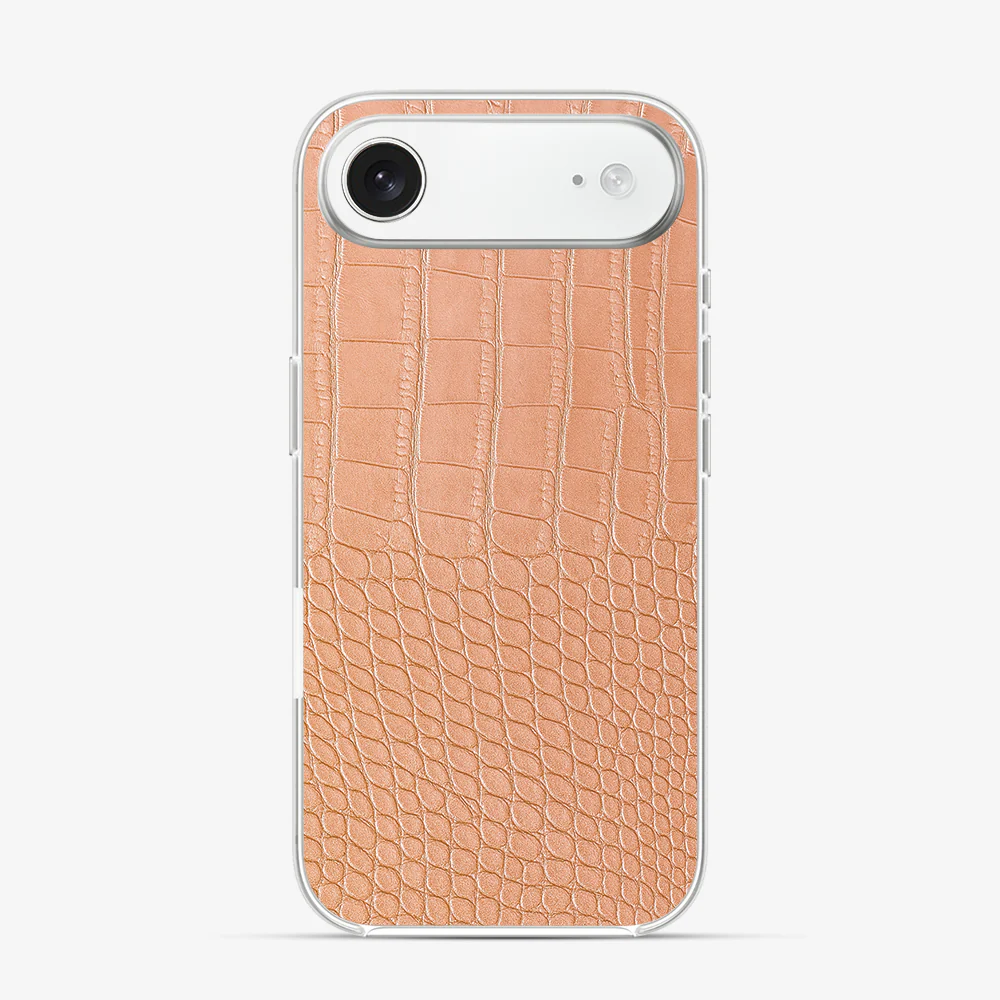 Pink Croco iPhone Air Case - Image 2
