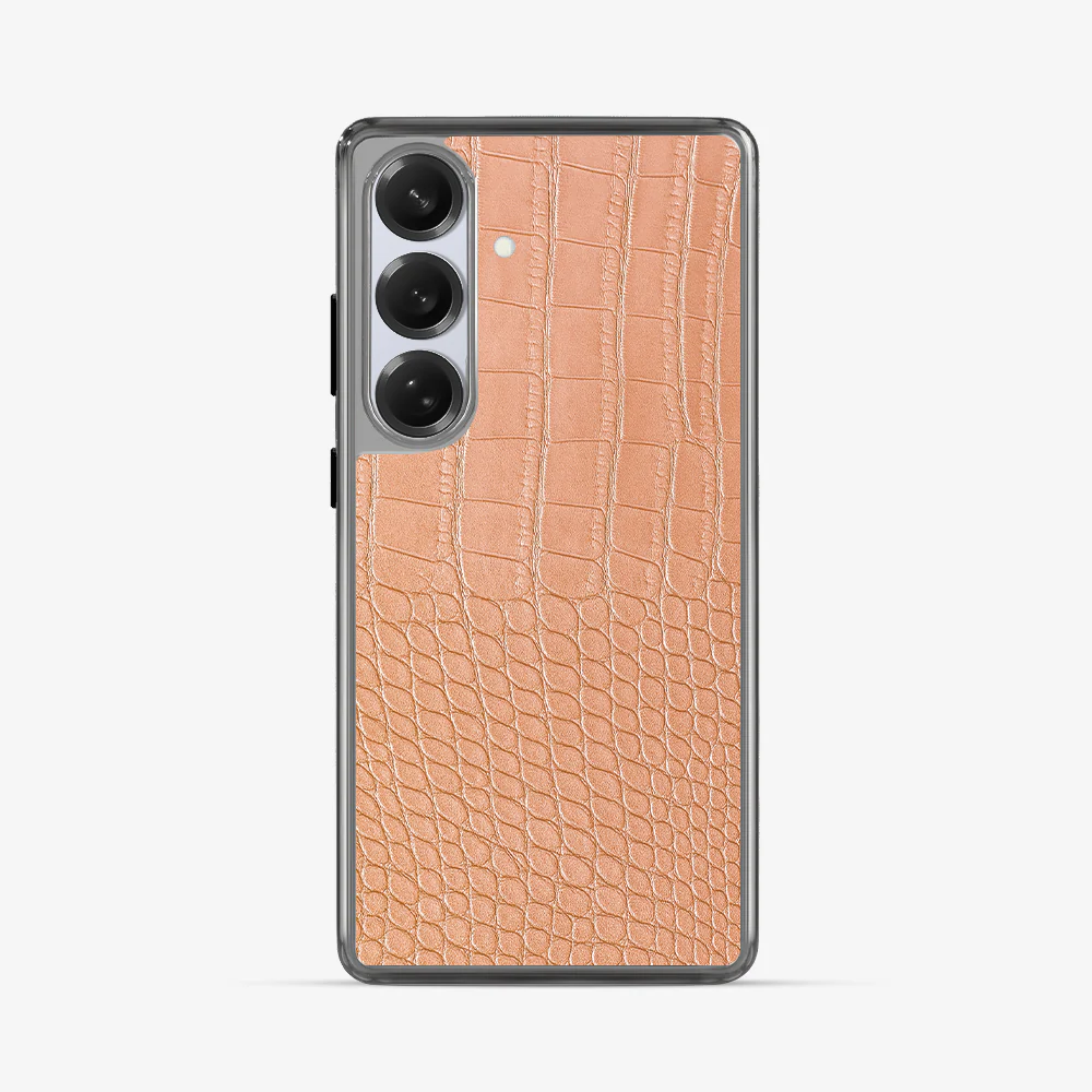 Pink Croco Samsung Phone Case - Image 5