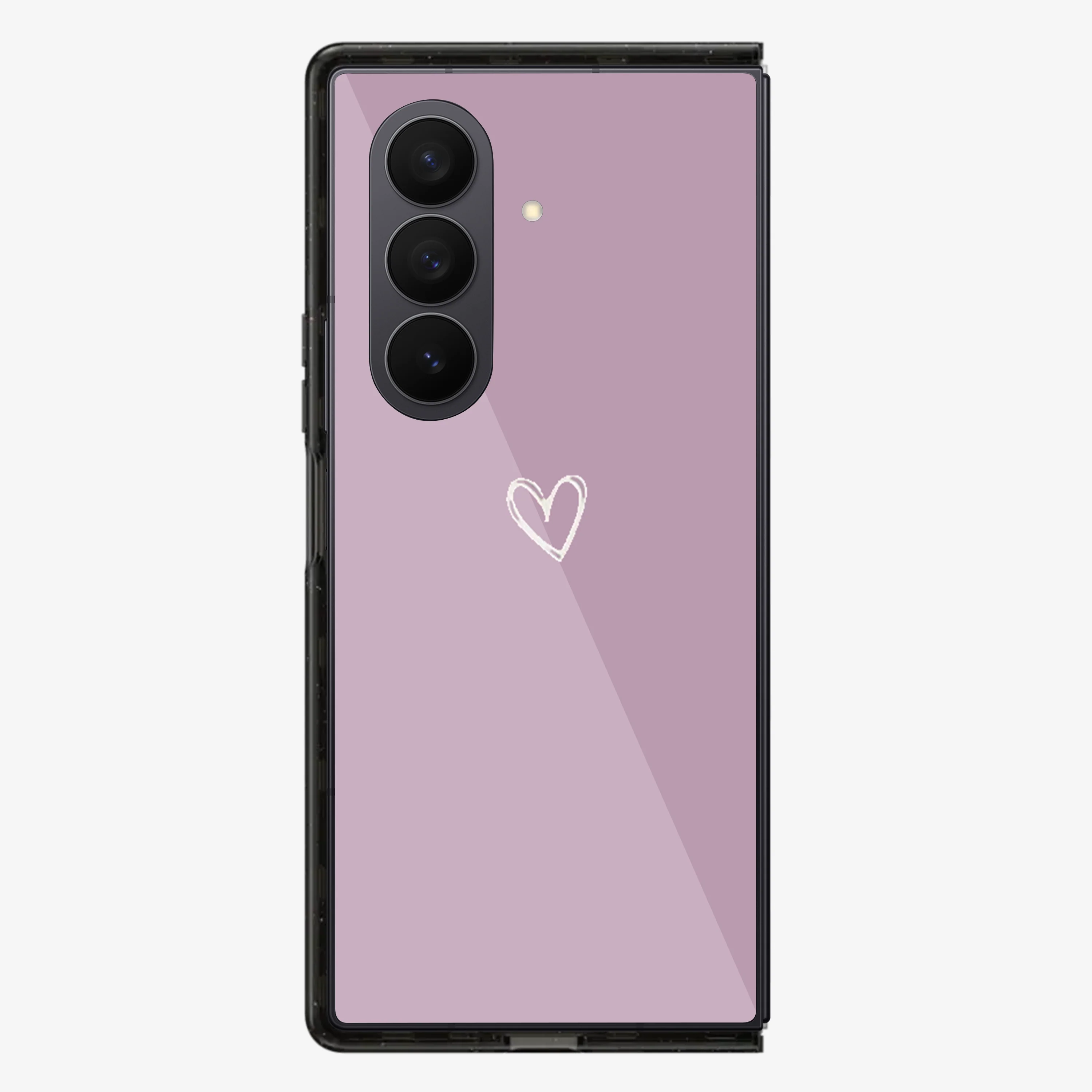 Pink Heart Samsung Z Fold Phone Case - Image 3
