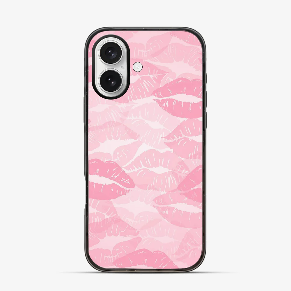 Pink Lips Pattern | Two iPhone 17 Case - Image 3