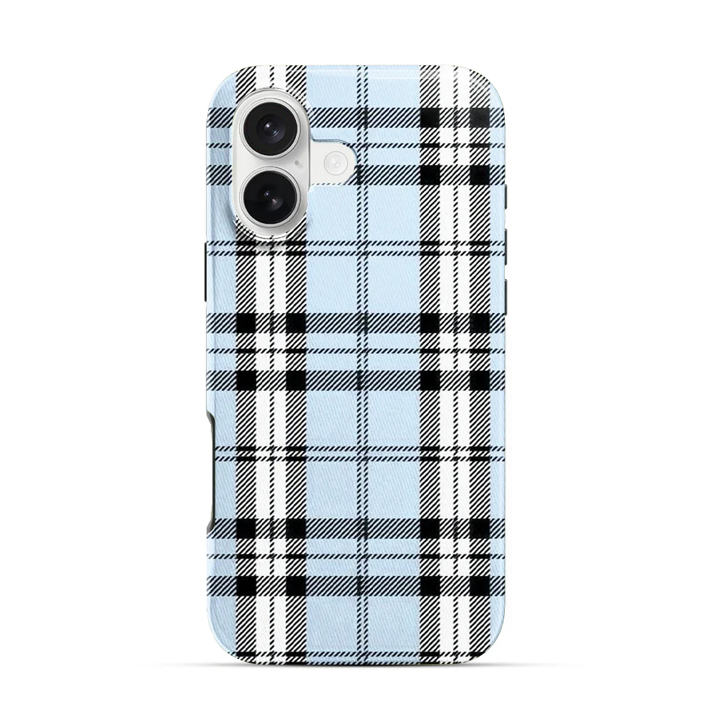 Plaid | Blue iPhone 17 Case