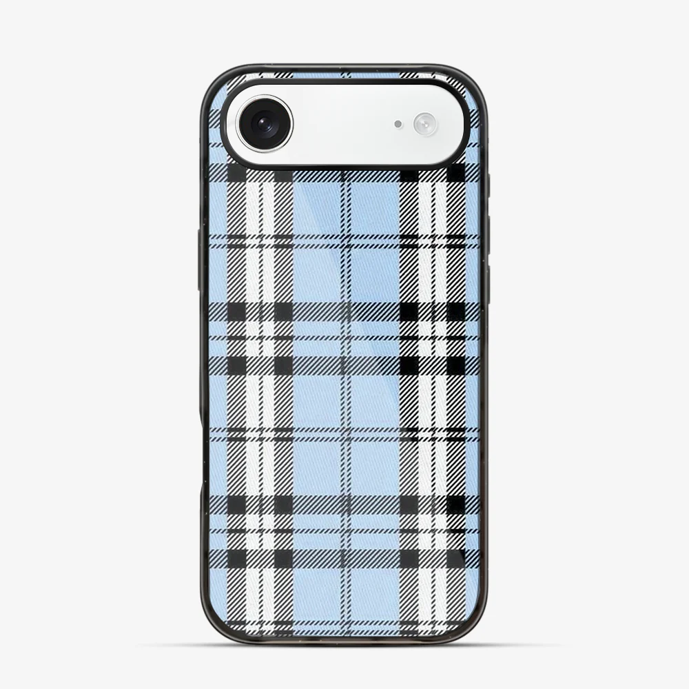 Plaid | Blue iPhone Air Case - Image 5