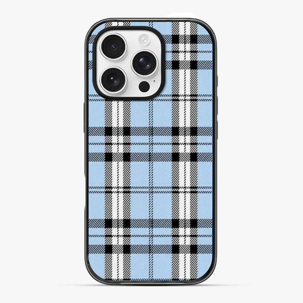 Plaid | Blue Phone Case - Image 3