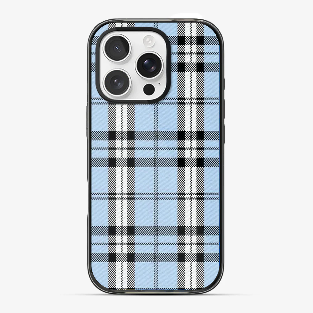 Plaid | Blue Phone Case - Image 4