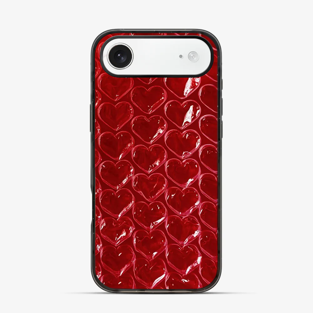 Pop Red Heart iPhone Air Case - Image 3