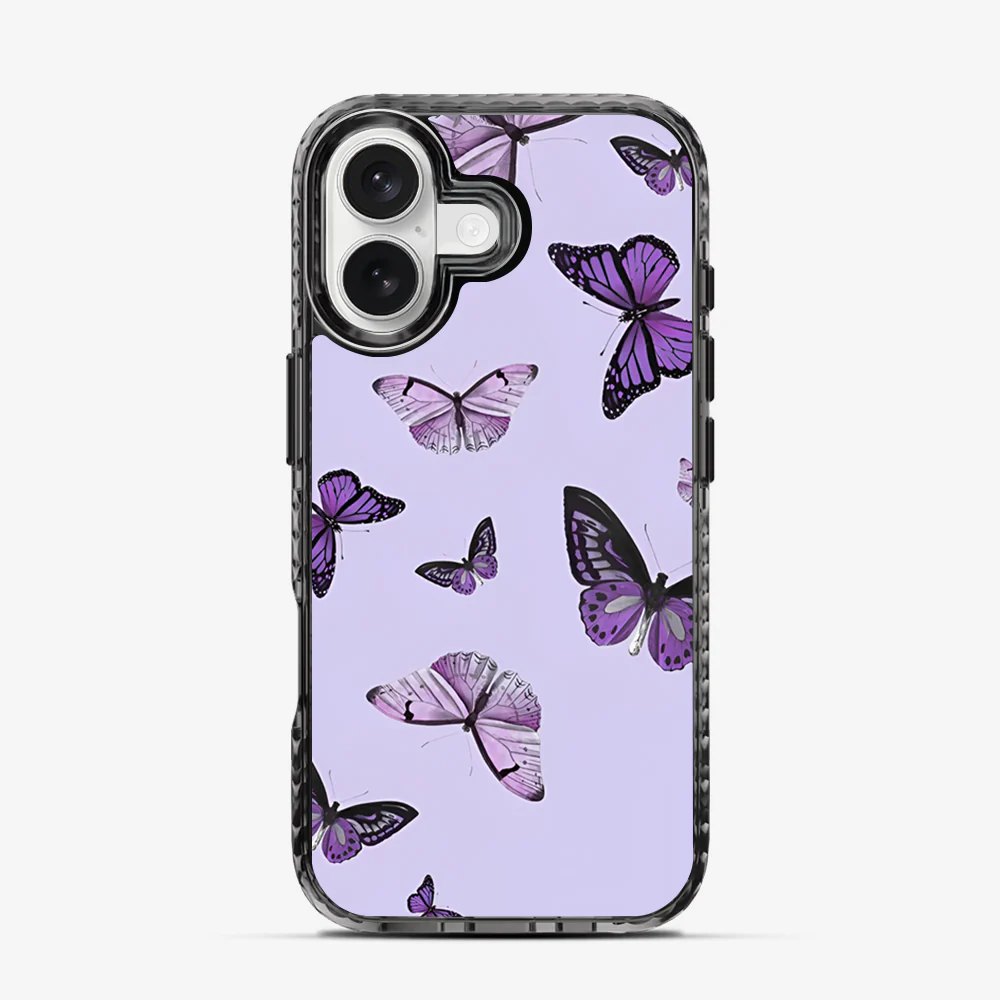 Purple Butterfly iPhone 17 Case - Image 4