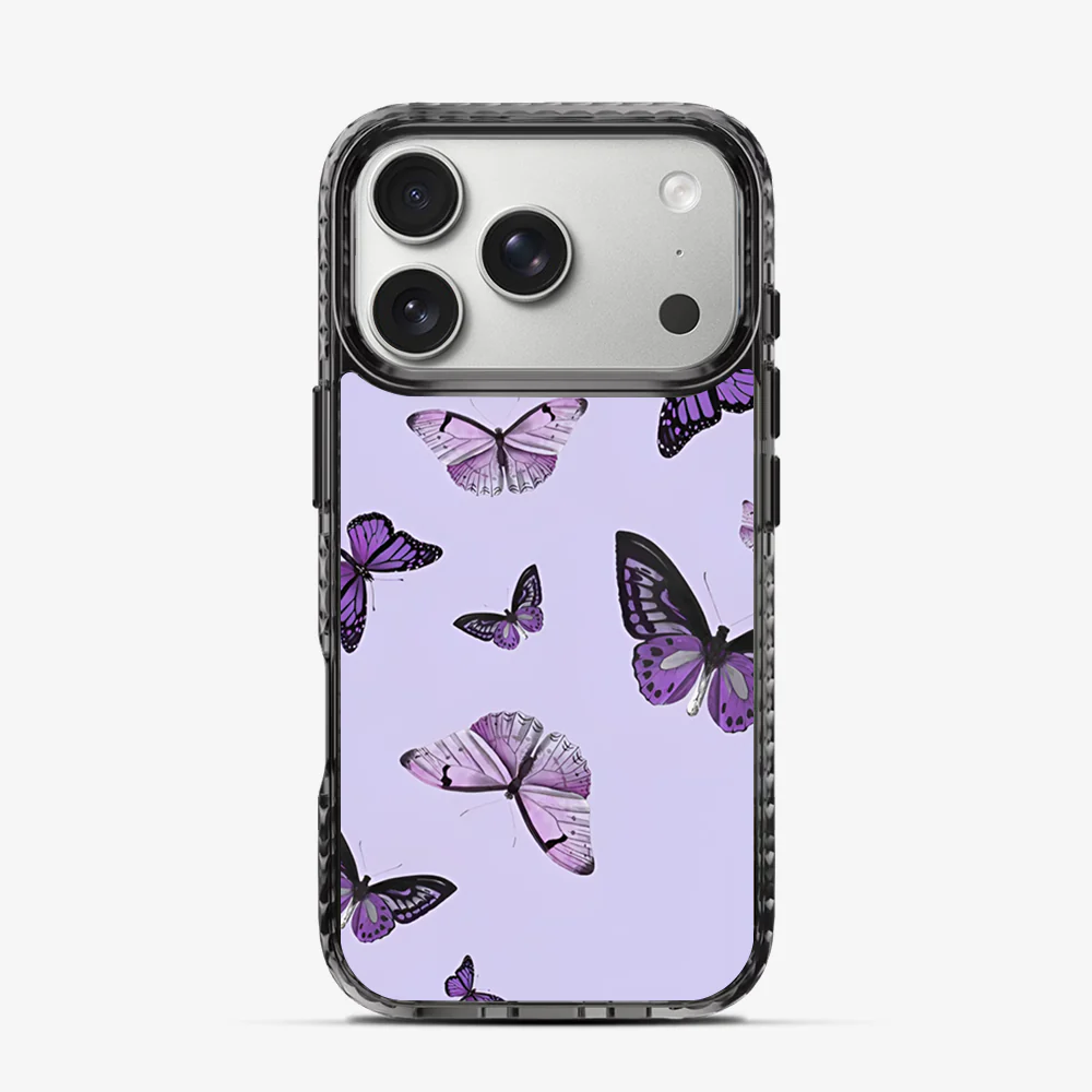 Purple Butterfly iPhone 17 Pro Case - Image 4