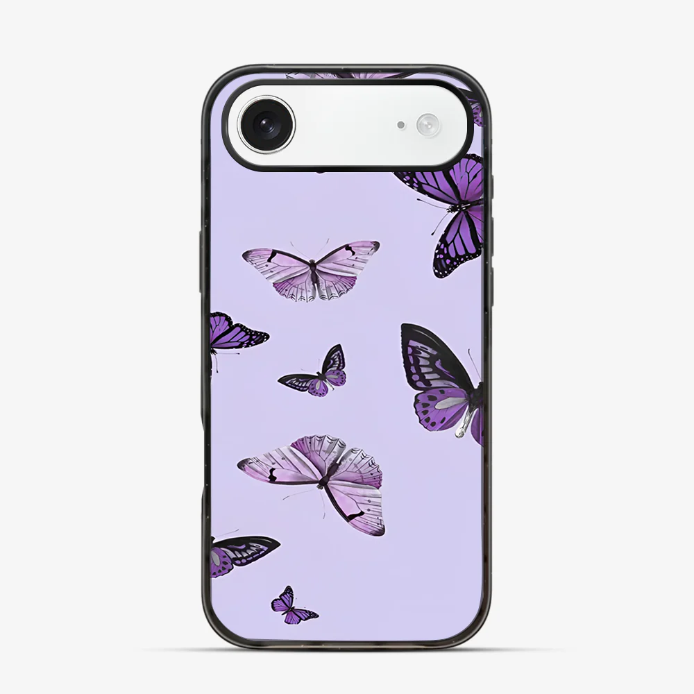 Purple Butterfly iPhone Air Case - Image 3