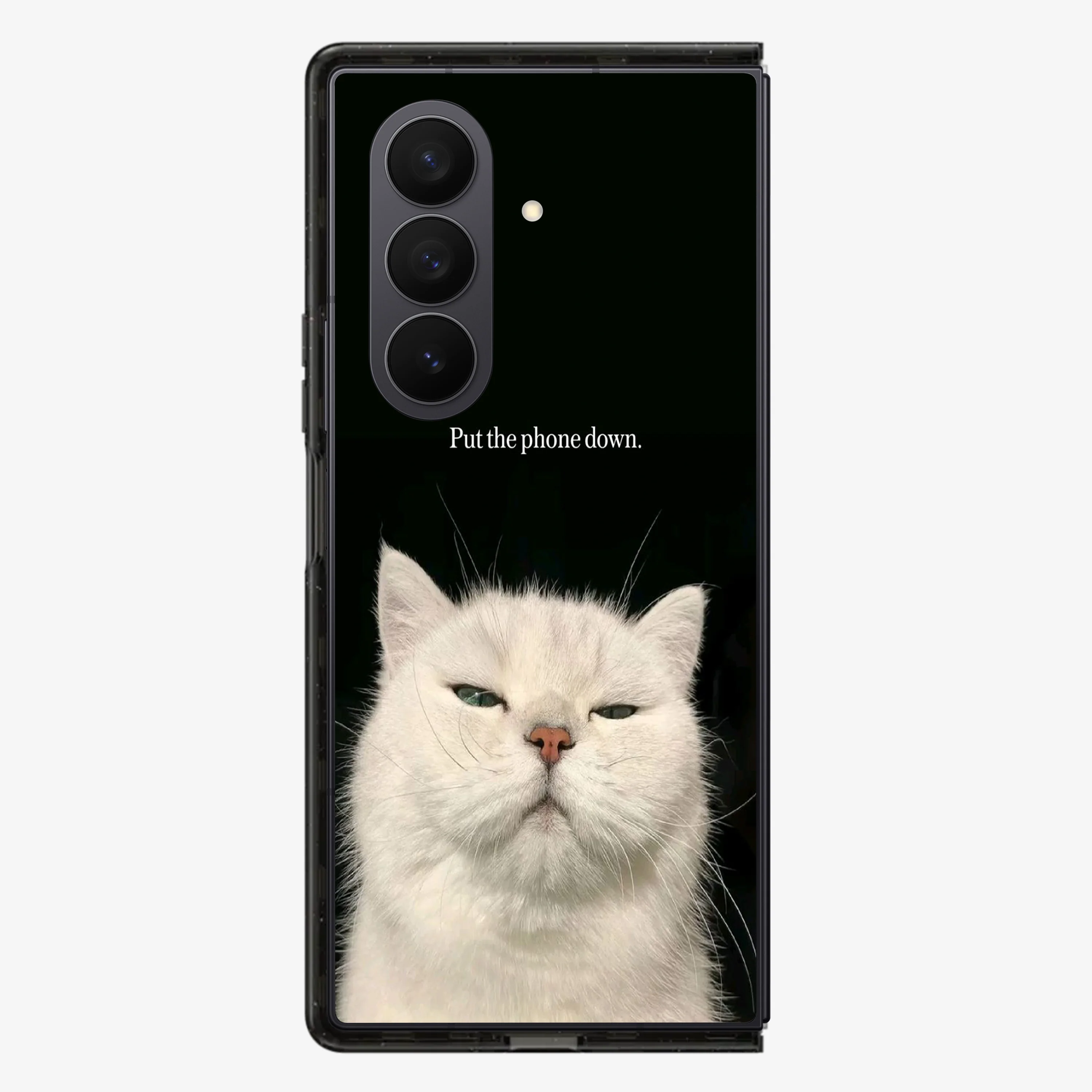 Put The Phone Down Samsung Z Fold Phone Case - Image 2