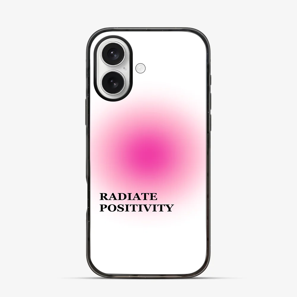 Radiate Positivity iPhone 16 Case - Image 3
