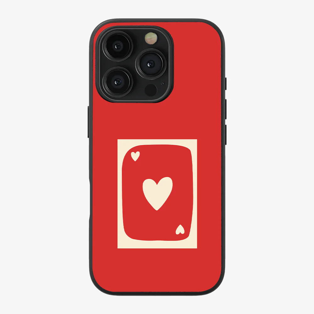 Red Heart Card Phone Case - Image 4
