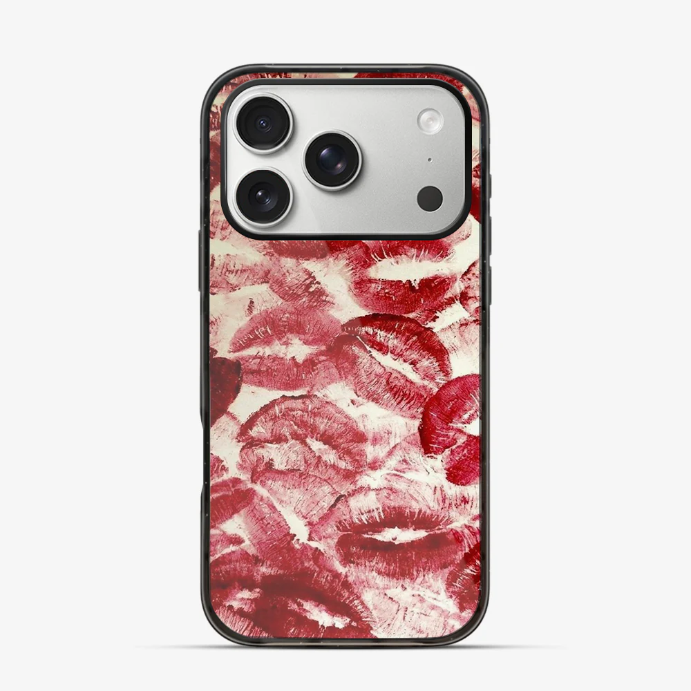 Red Lips Pattern iPhone 17 Pro Max Case - Image 5