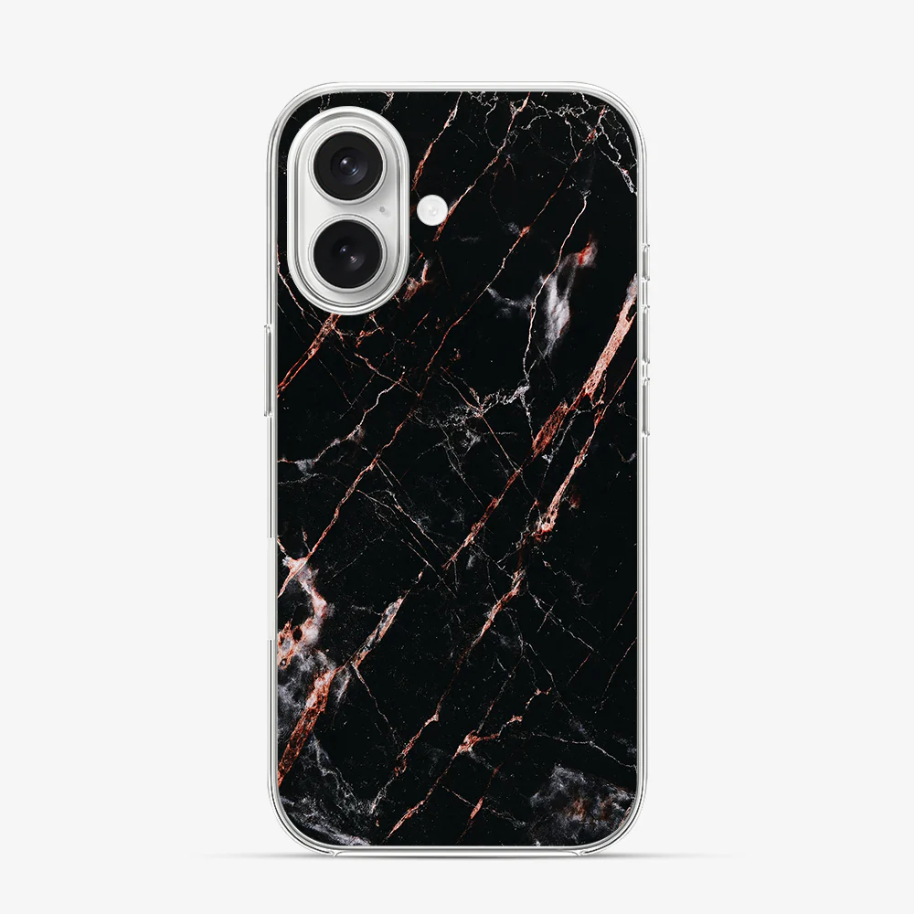 Rose Gold Marble iPhone 17 Case - Image 2