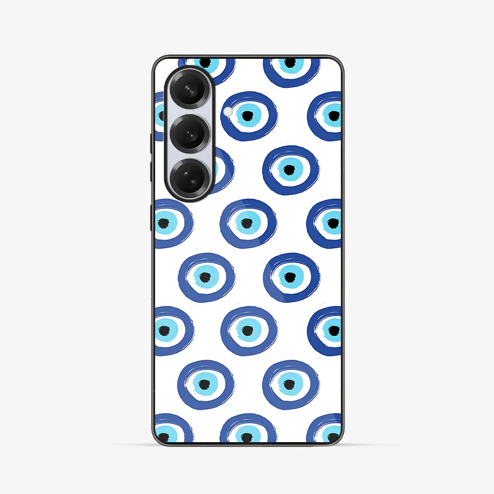 Round Evil Eye Samsung Phone Case - Image 3