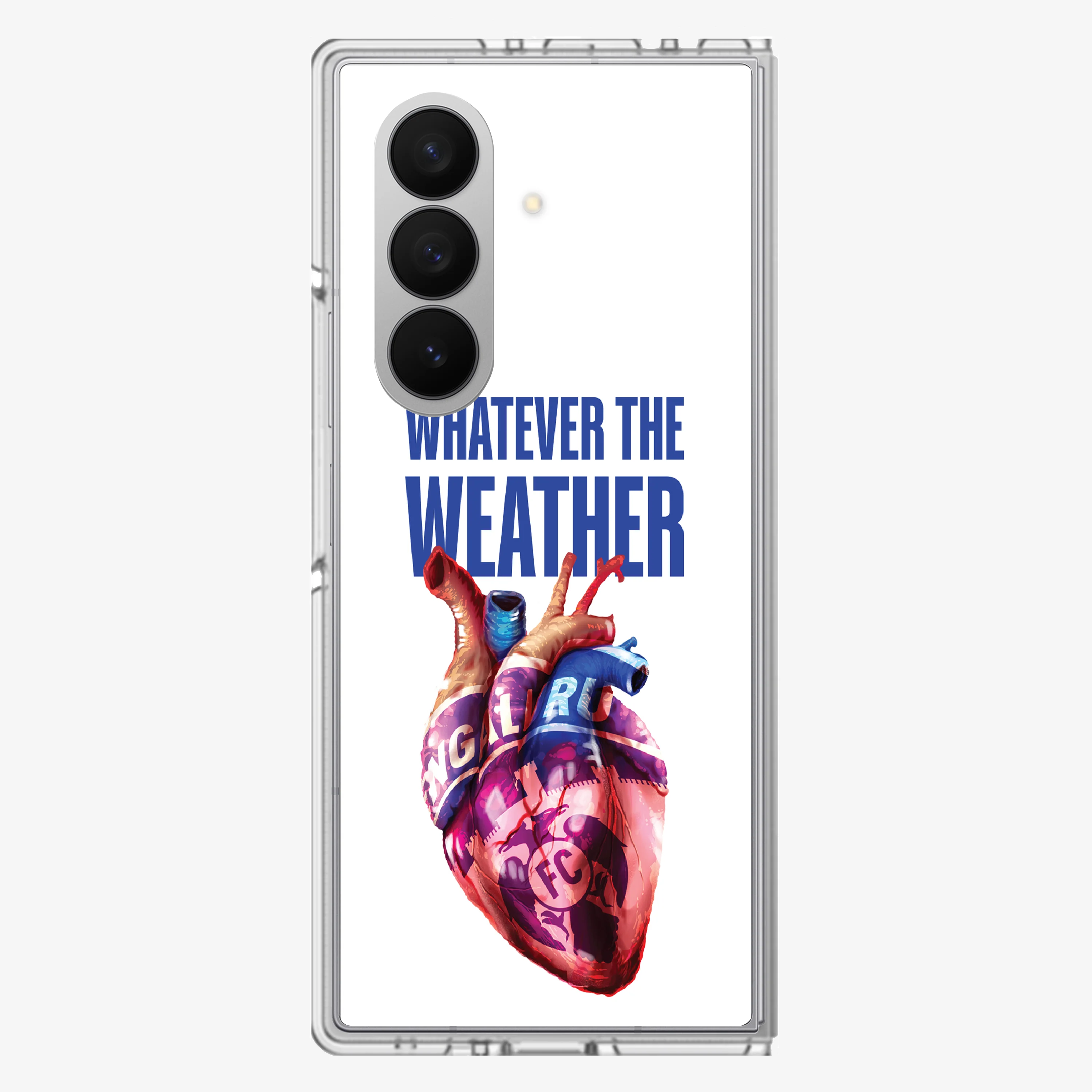 Whatever The Weather Bengaluru FC Phone Samsung Z Fold Phone Case