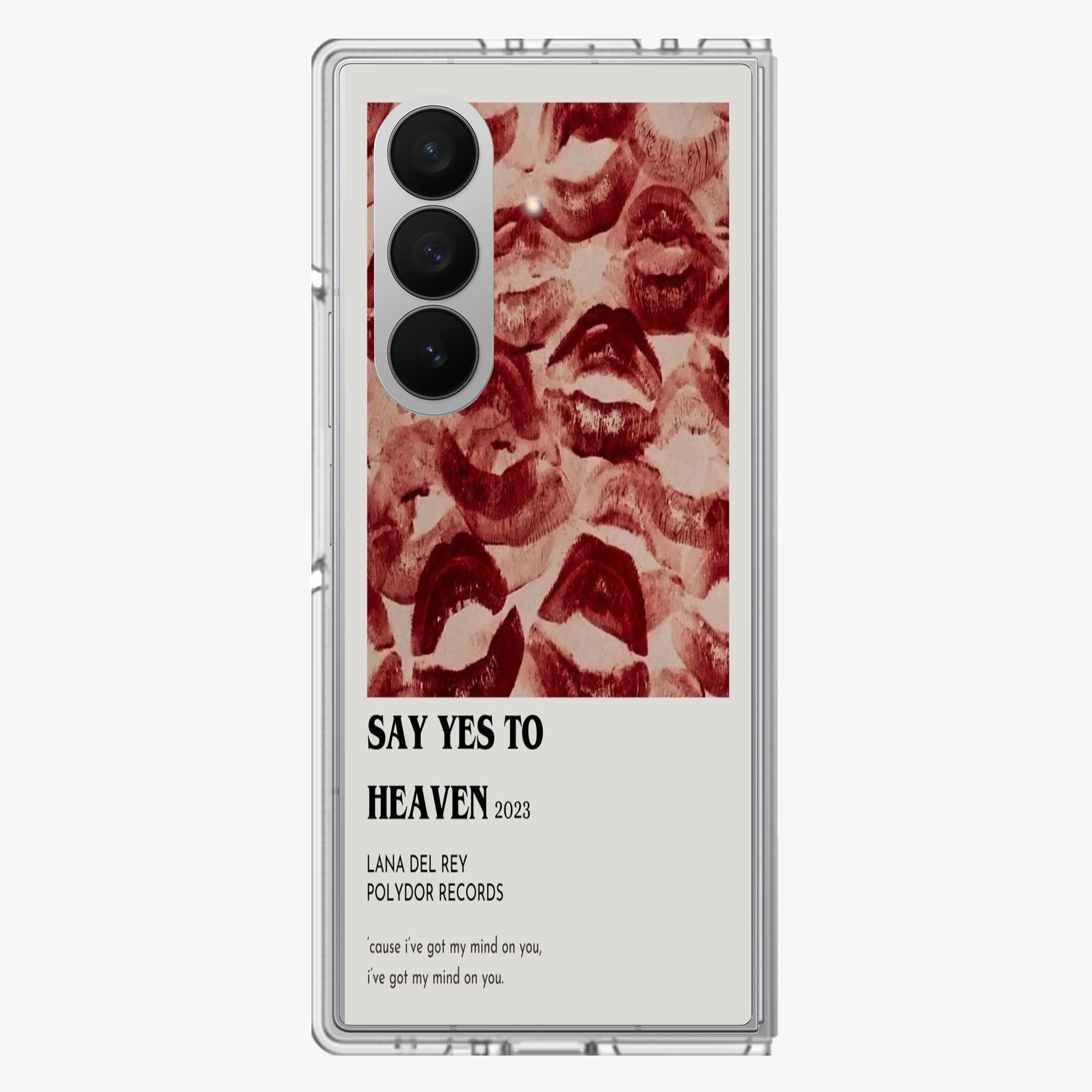 Say Yes To Heaven Album Samsung Z Fold Phone Case