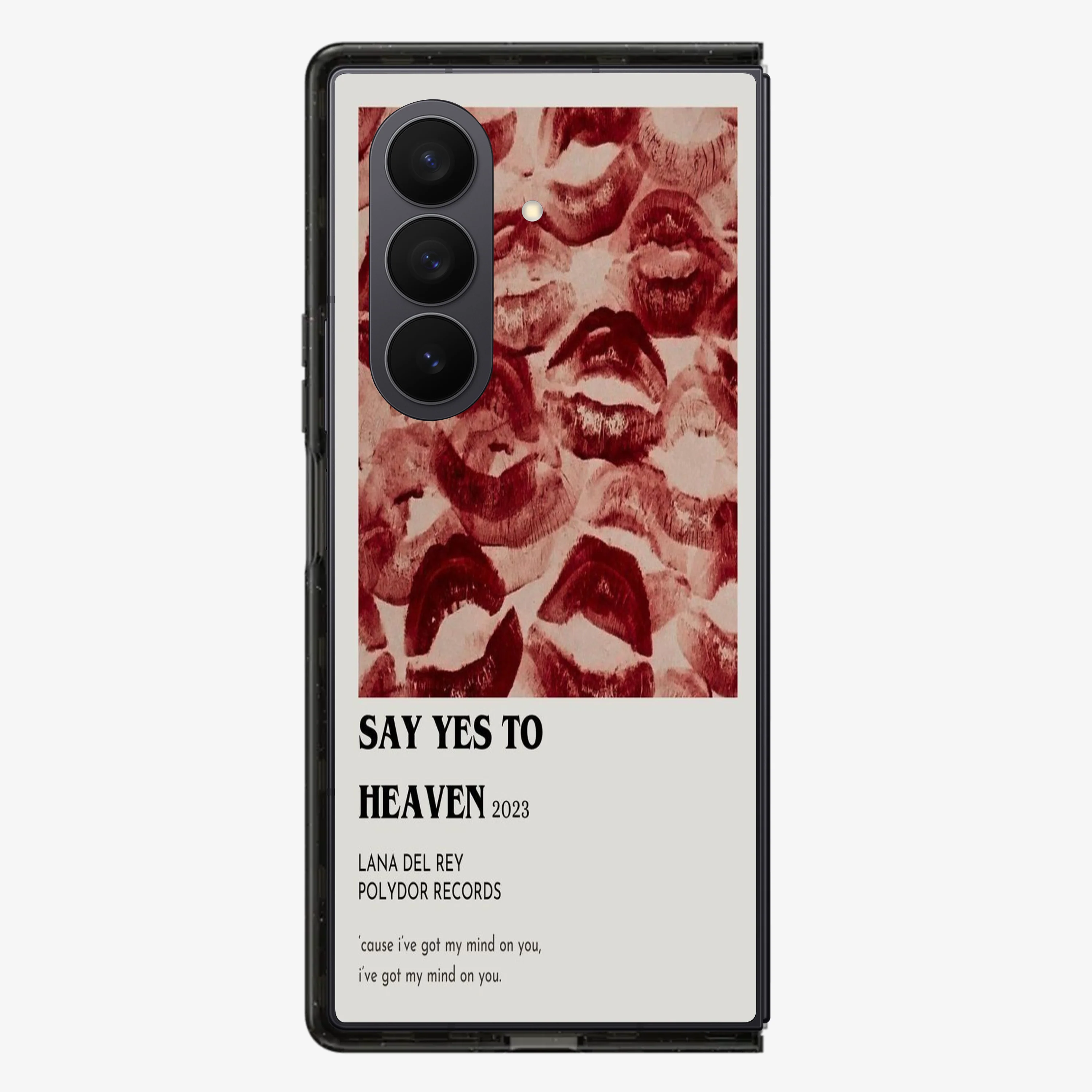 Say Yes To Heaven Album Samsung Z Fold Phone Case - Image 2