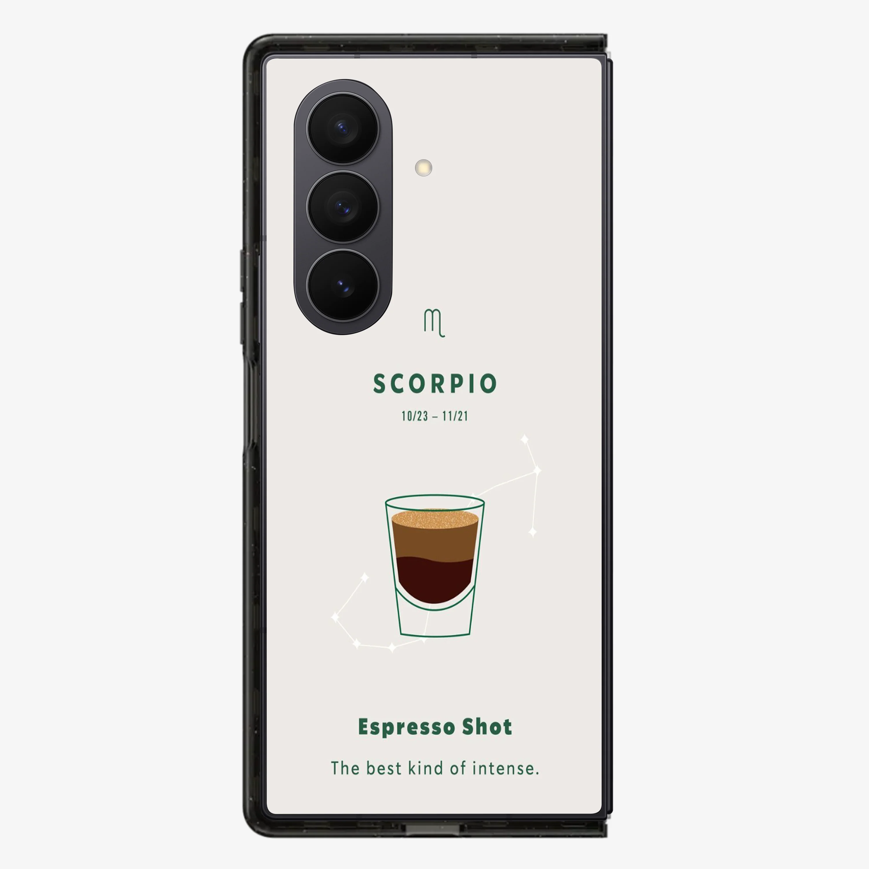 Scorpio | Starbucks Samsung Z Fold Phone Case - Image 2