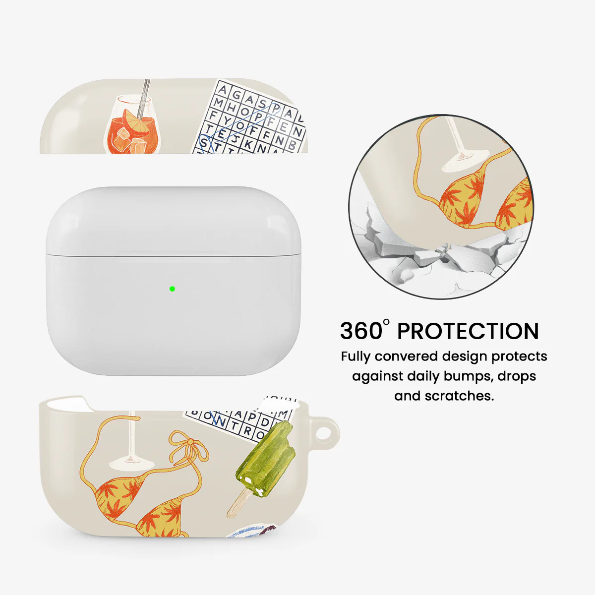 Seaside muse Airpods Case - Image 2