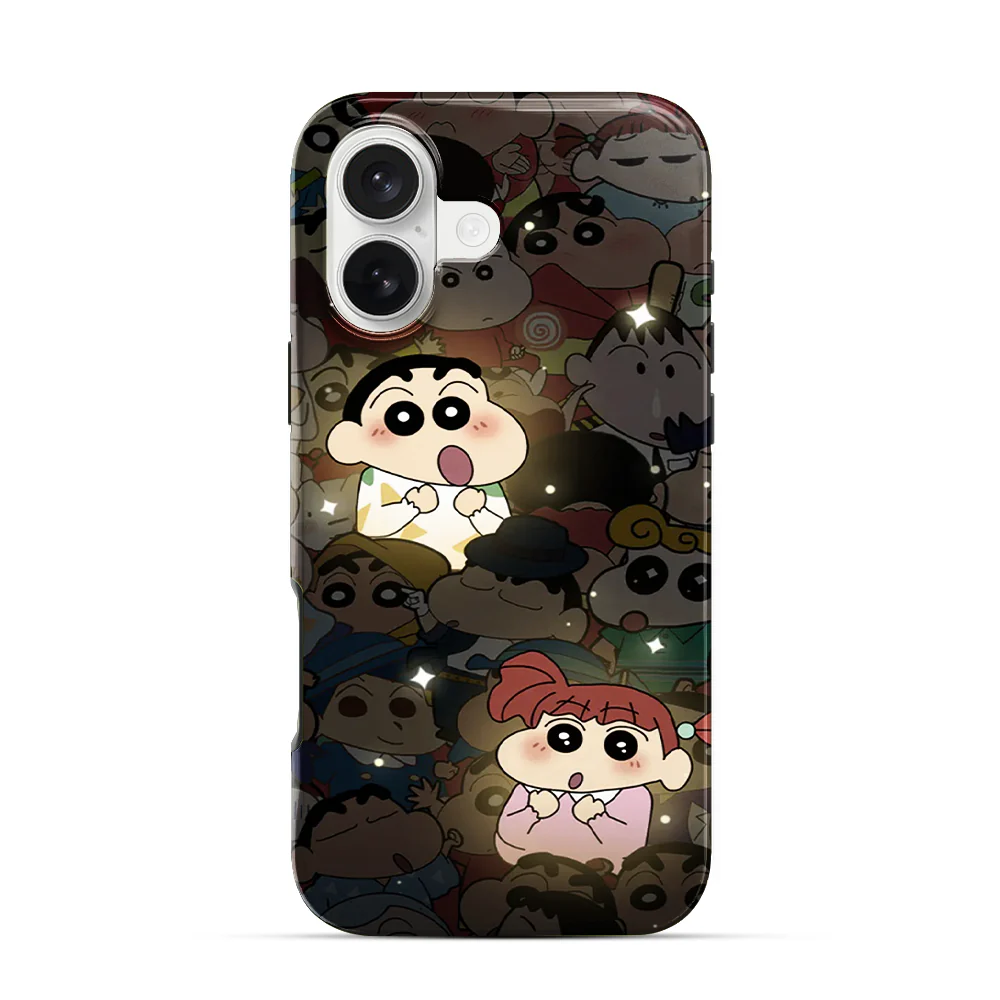Shinchan & Nene iPhone 16 Case