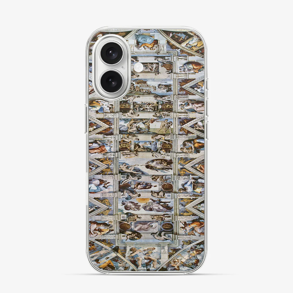 Sistine Chapel Ceiling iPhone 16 Case - Image 2