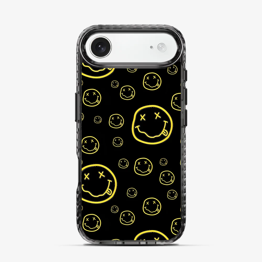 Smiley Black iPhone Air Case - Image 4