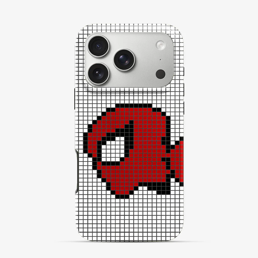 Spiderman Pixelized iPhone 17 Pro Case
