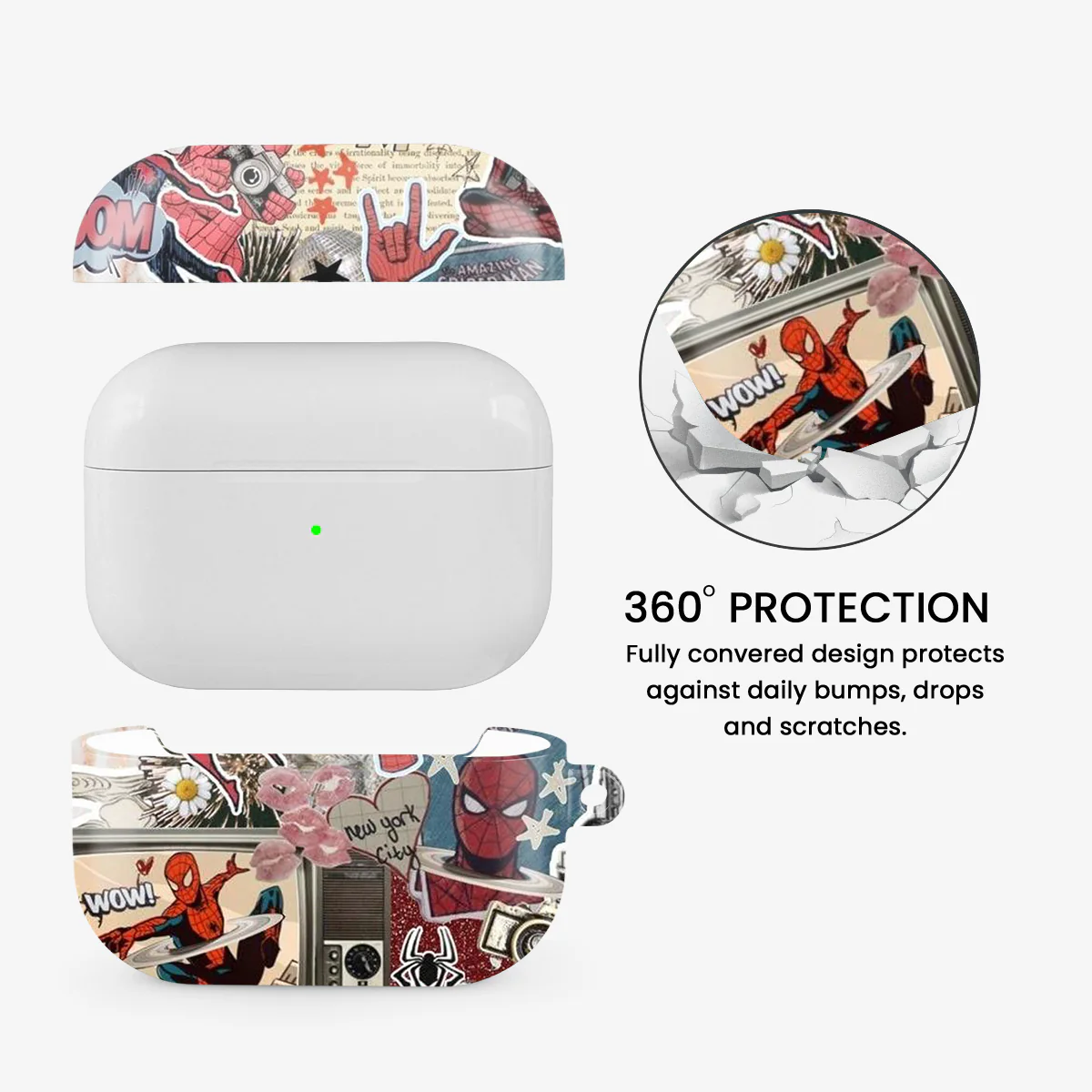Spiderman X New York Airpods Case | Two - Image 2
