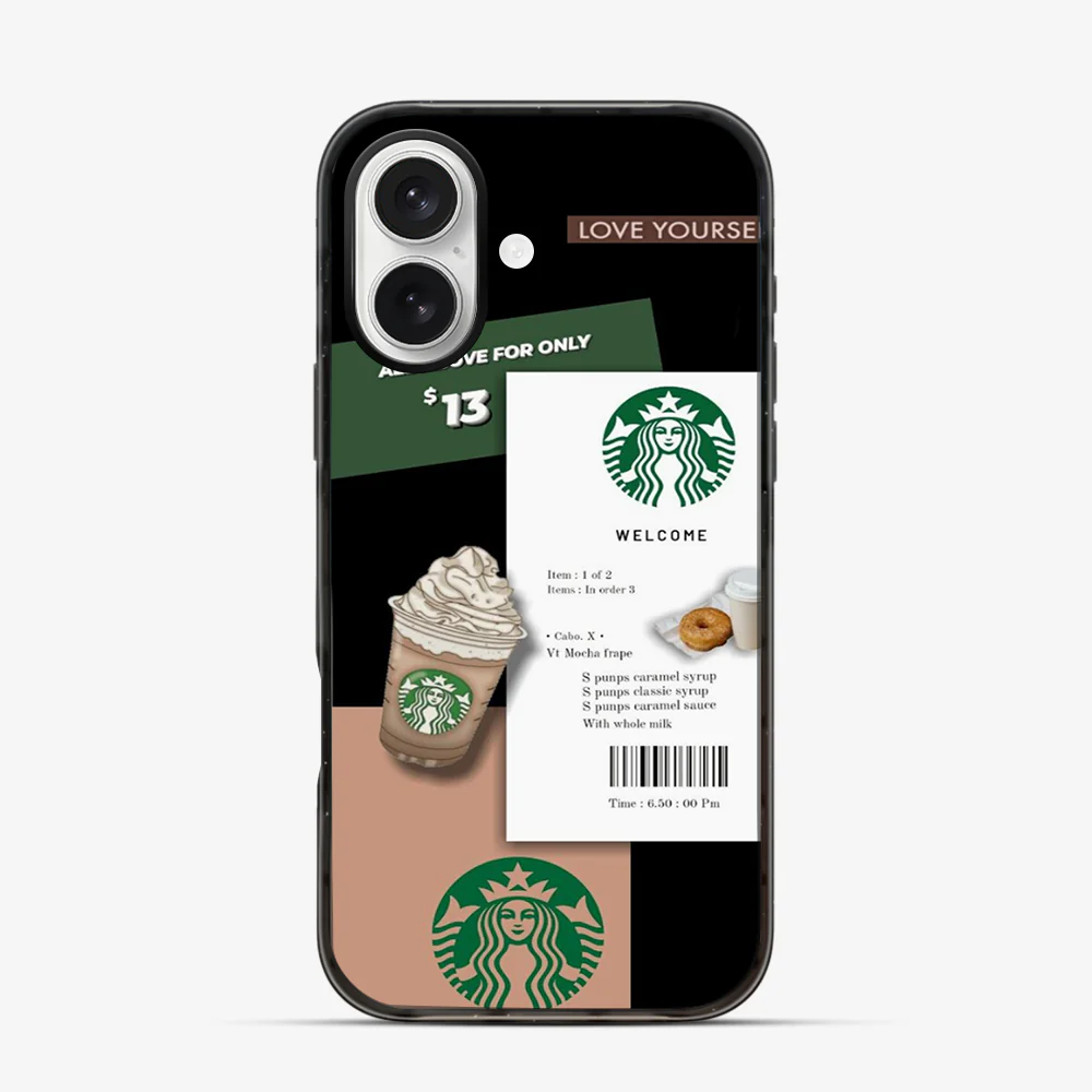 Starbucks Love Yourself iPhone 17 Case - Image 3