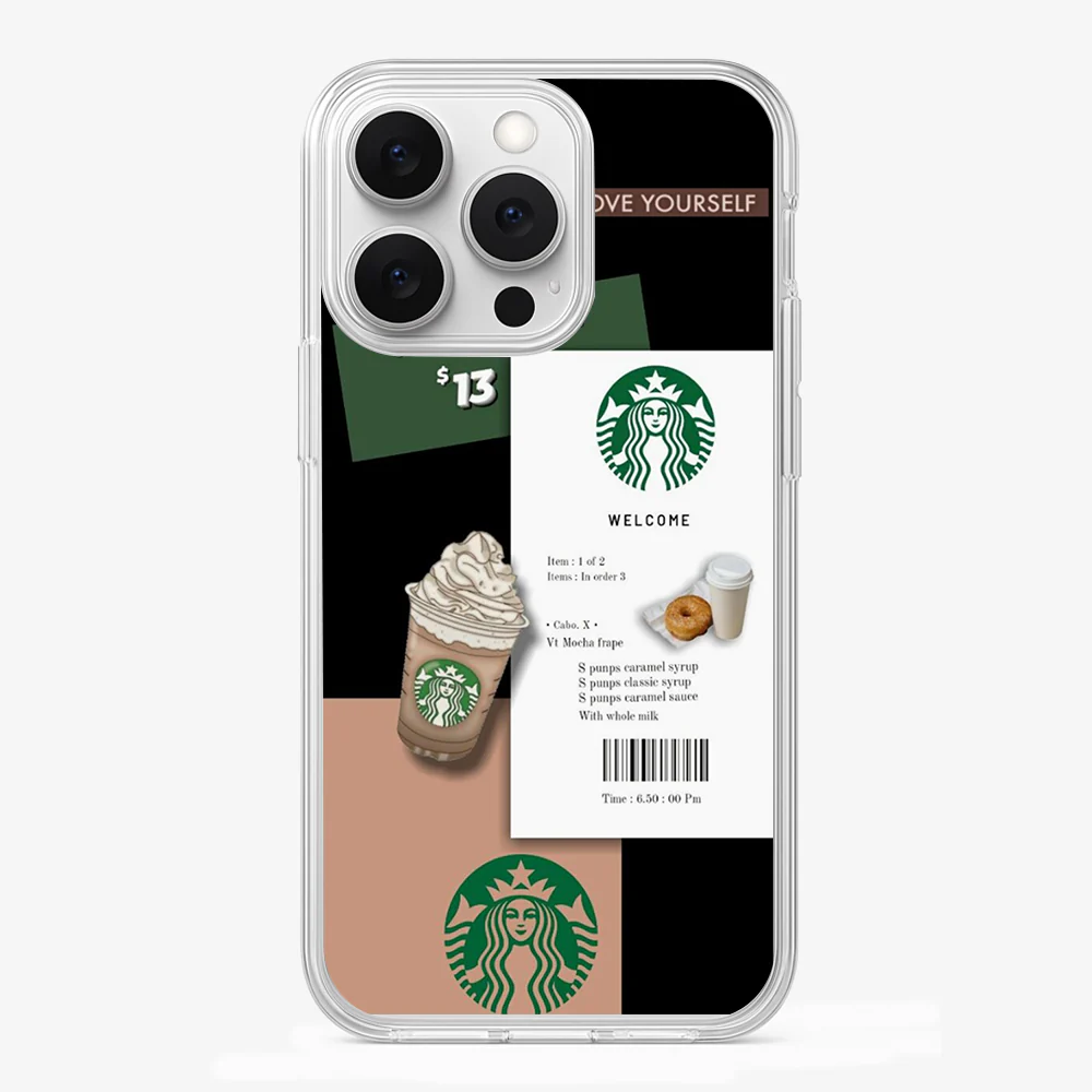 Starbucks Love Yourself Phone Case - Image 2