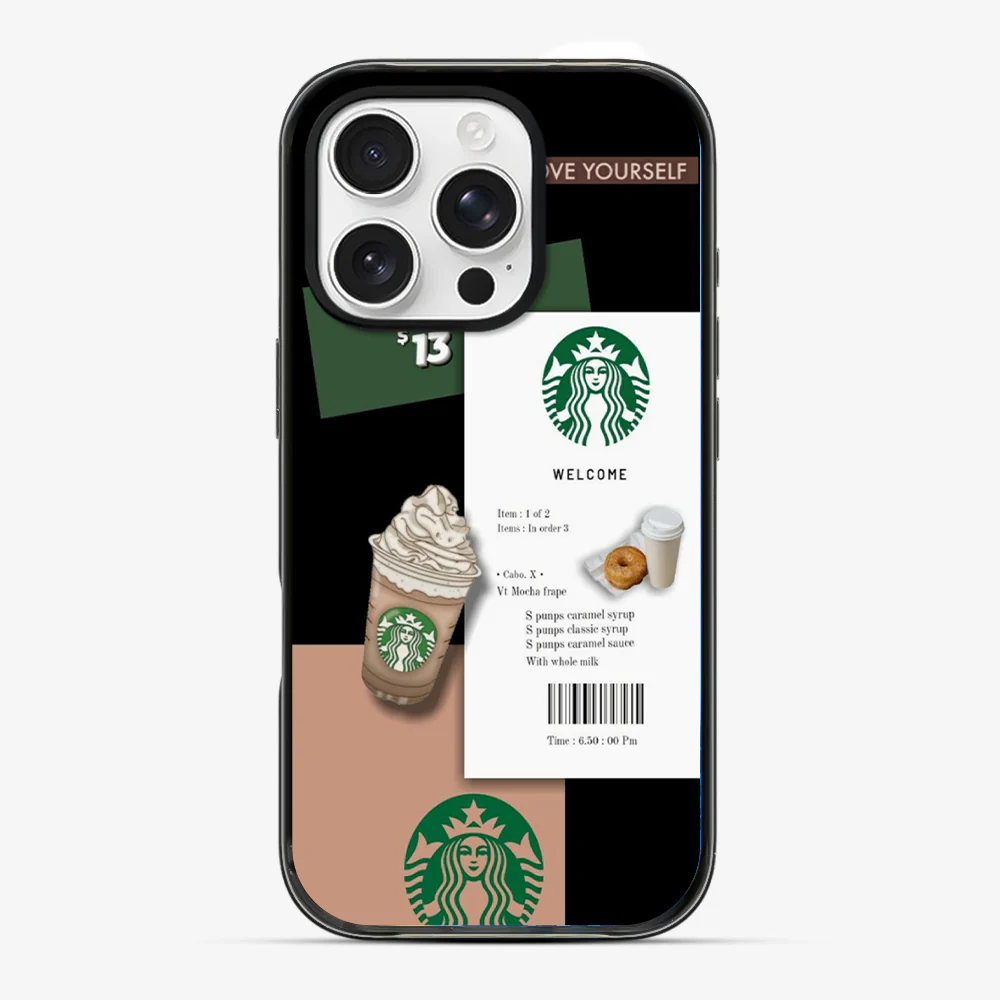 Starbucks Love Yourself Phone Case - Image 3