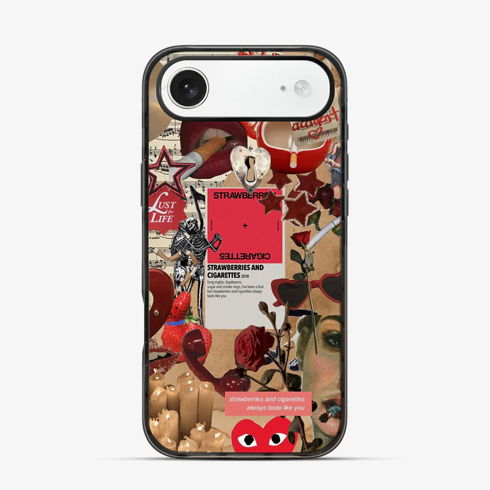 Strawberries and Cigarettes iPhone Air Case - Image 3