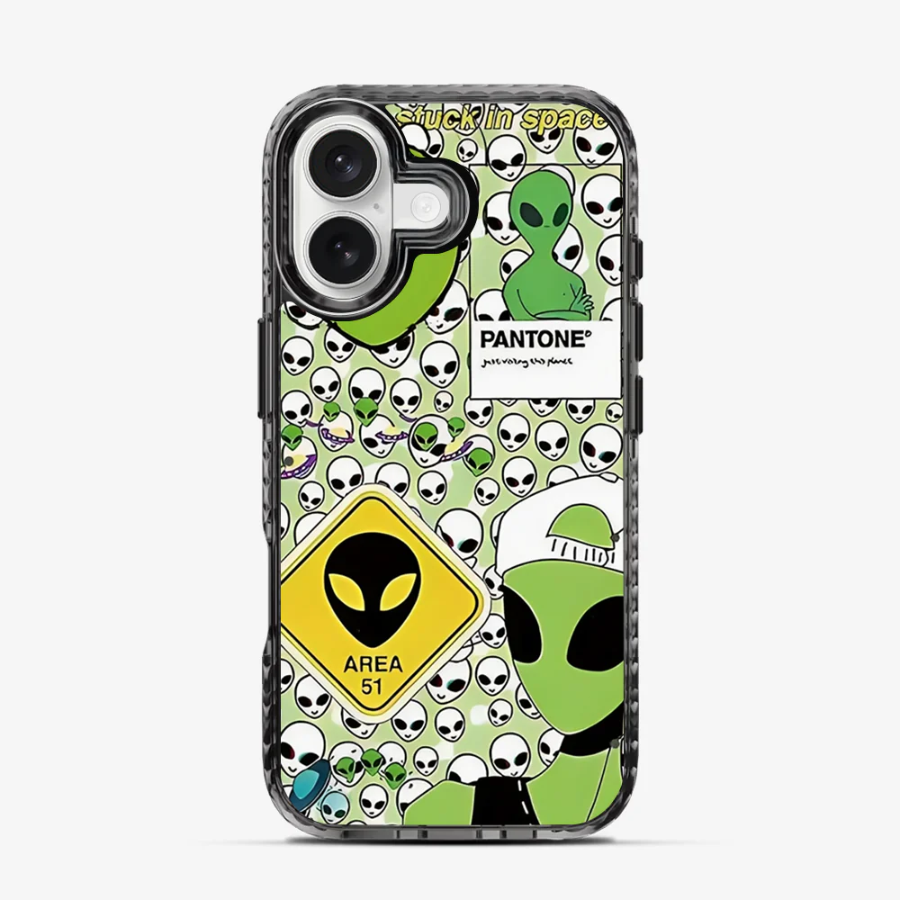 Stuck In Space iPhone 16 Case - Image 4