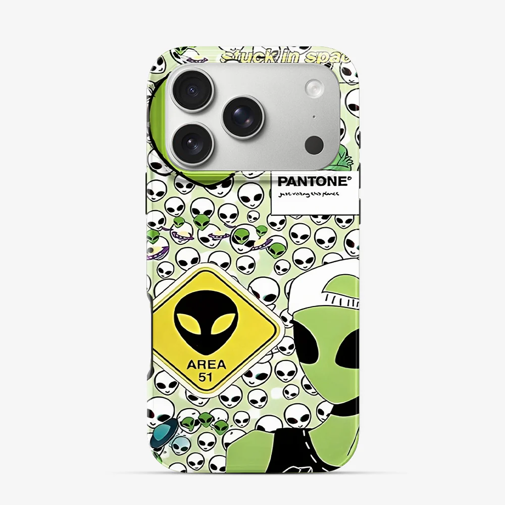 Stuck In Space iPhone 17 Pro Case