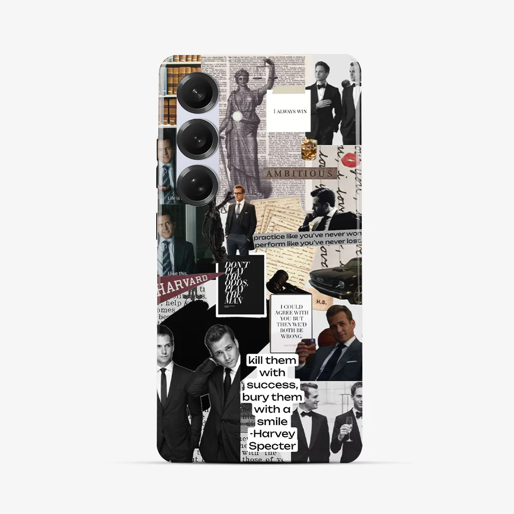 Suits Play The Man Samsung Phone Case - Image 4