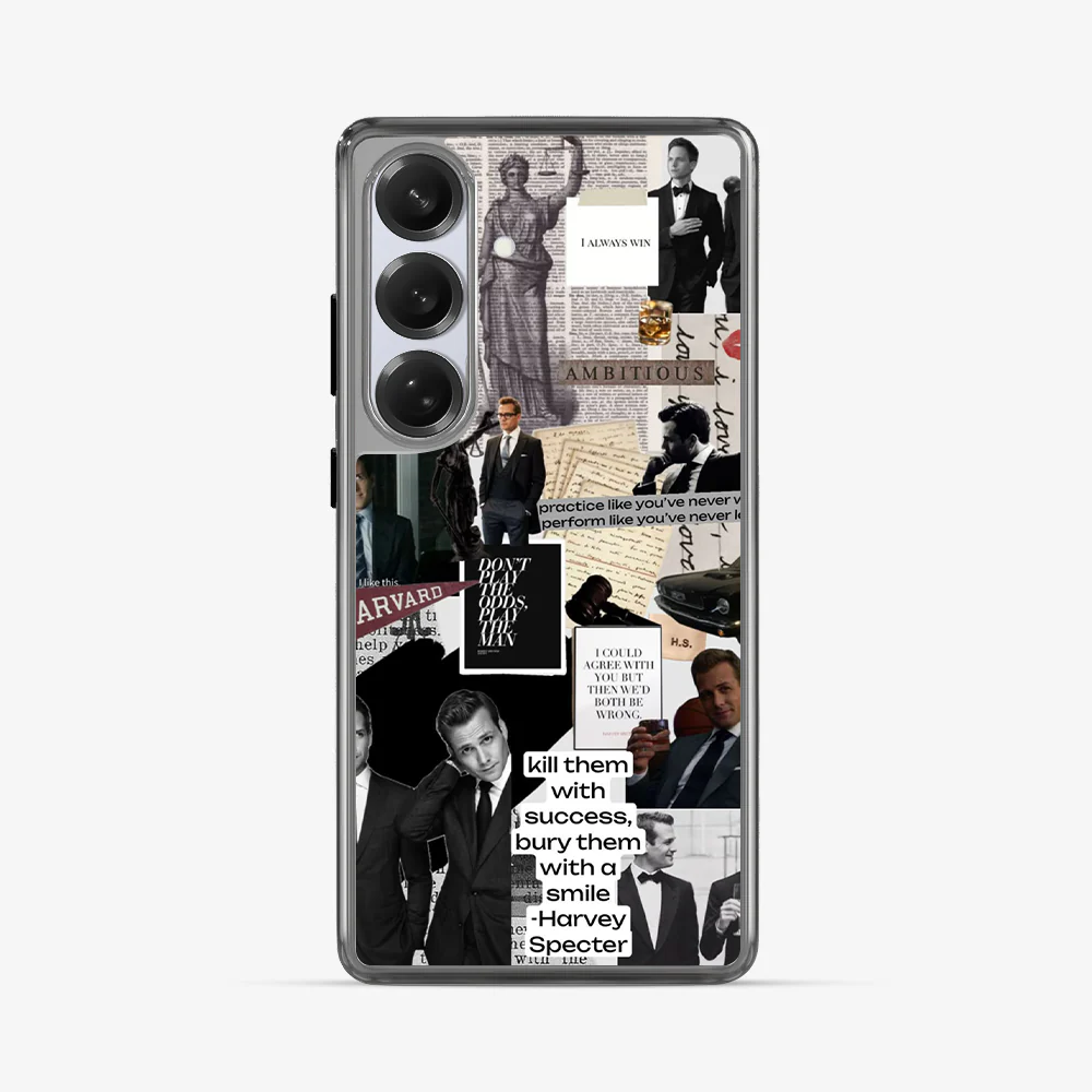 Suits Play The Man Samsung Phone Case - Image 5