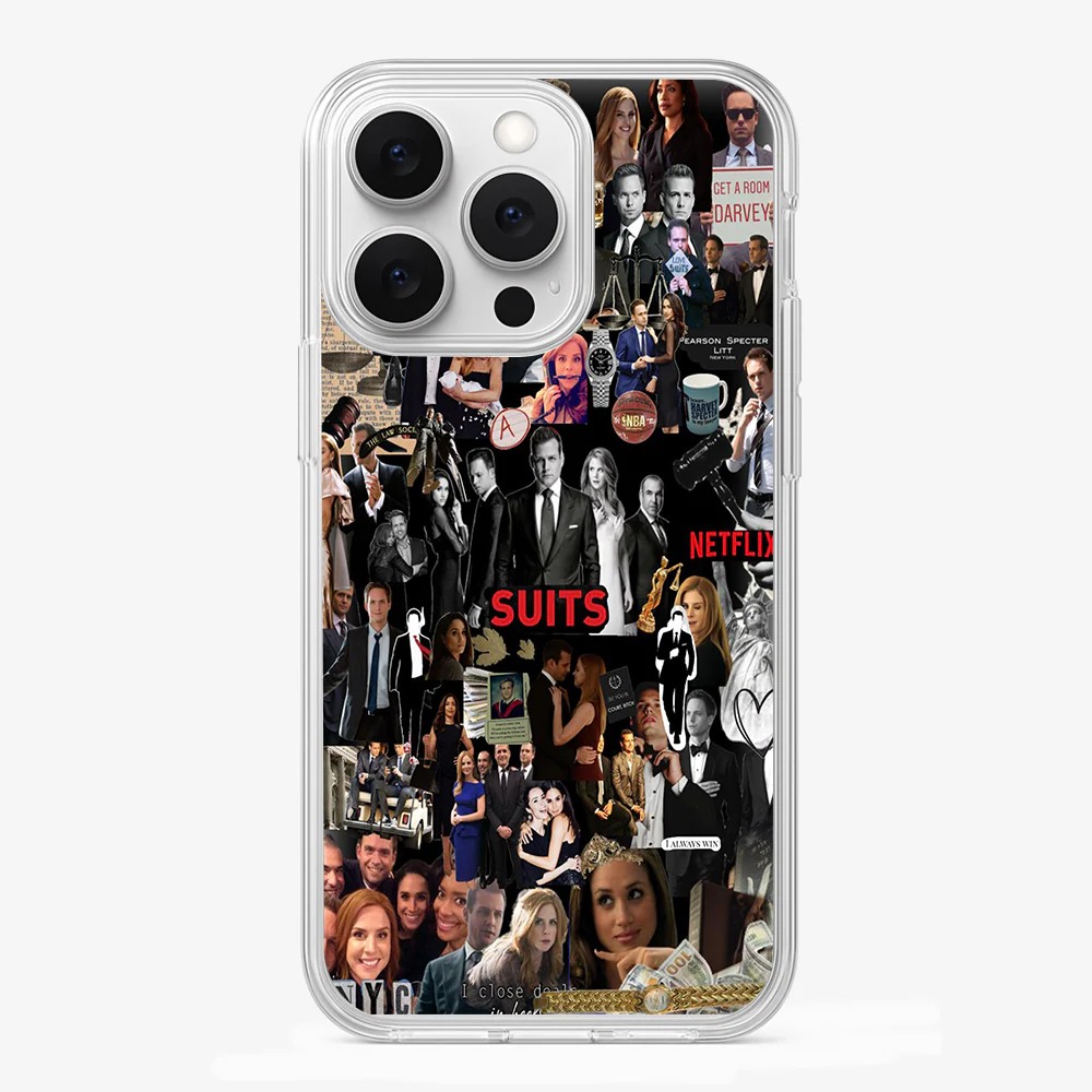 Suits Sticker Phone Case - Image 2