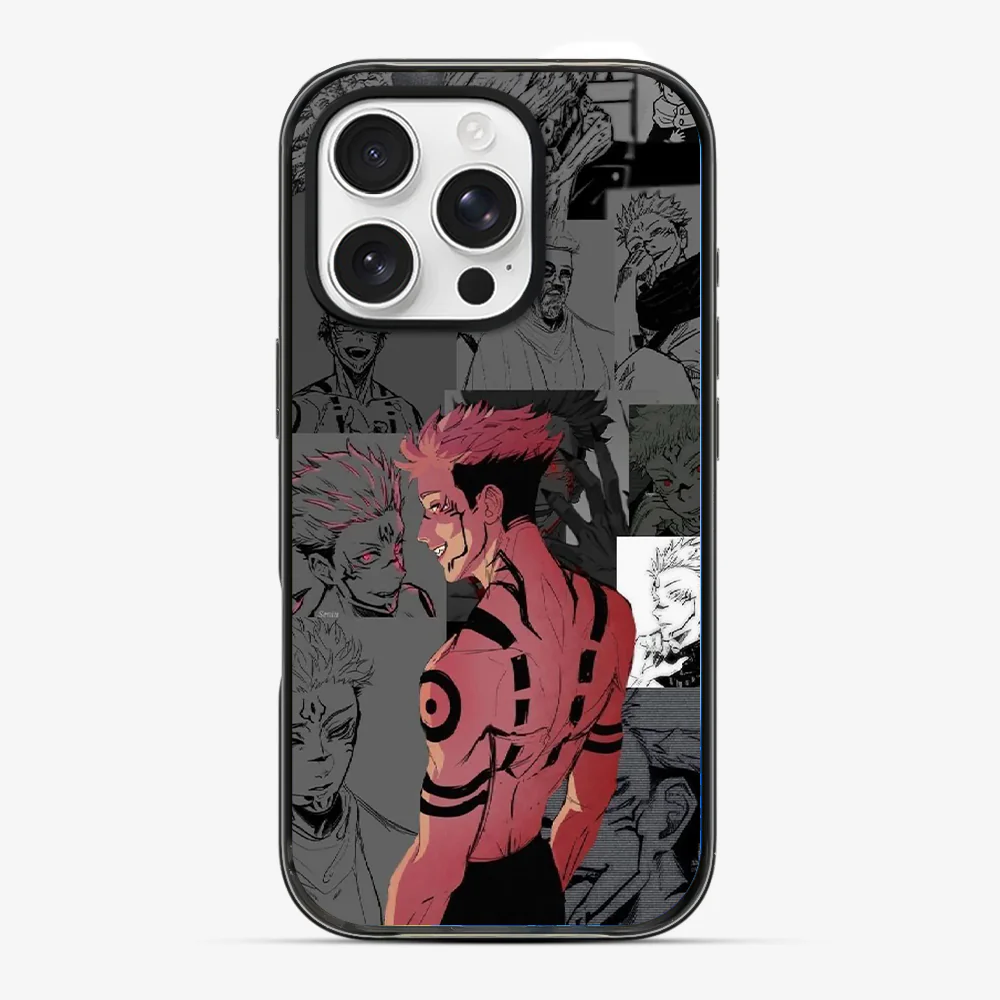Sukuna Silhouette Anime Phone Case - Image 3
