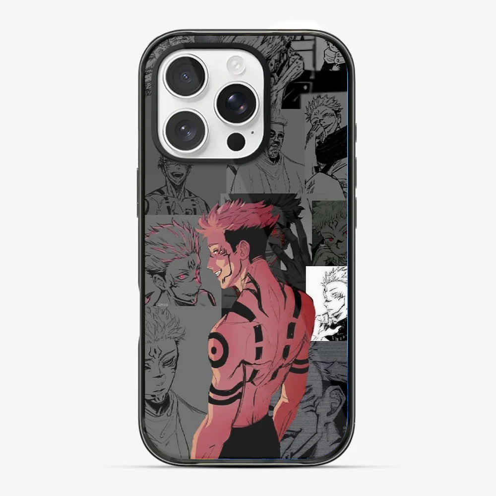 Sukuna Silhouette Anime Phone Case - Image 4