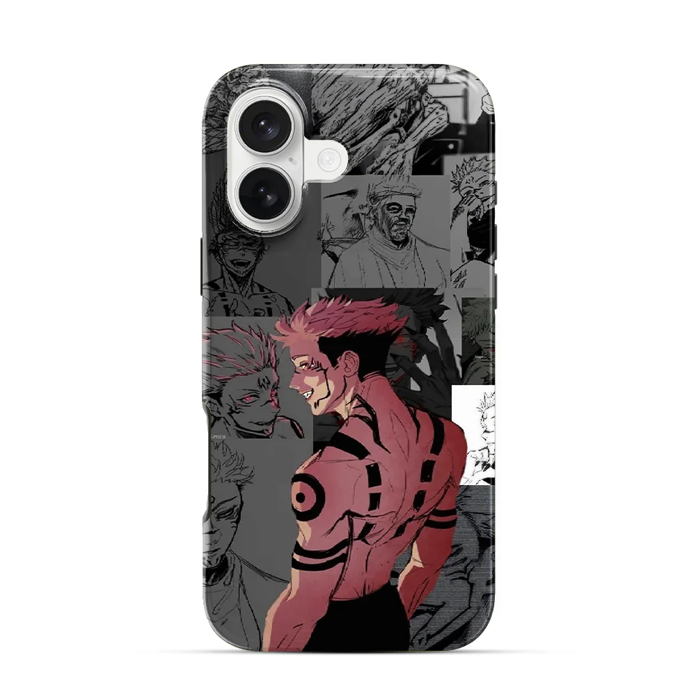 Sukuna Silhouette iPhone 16 Case
