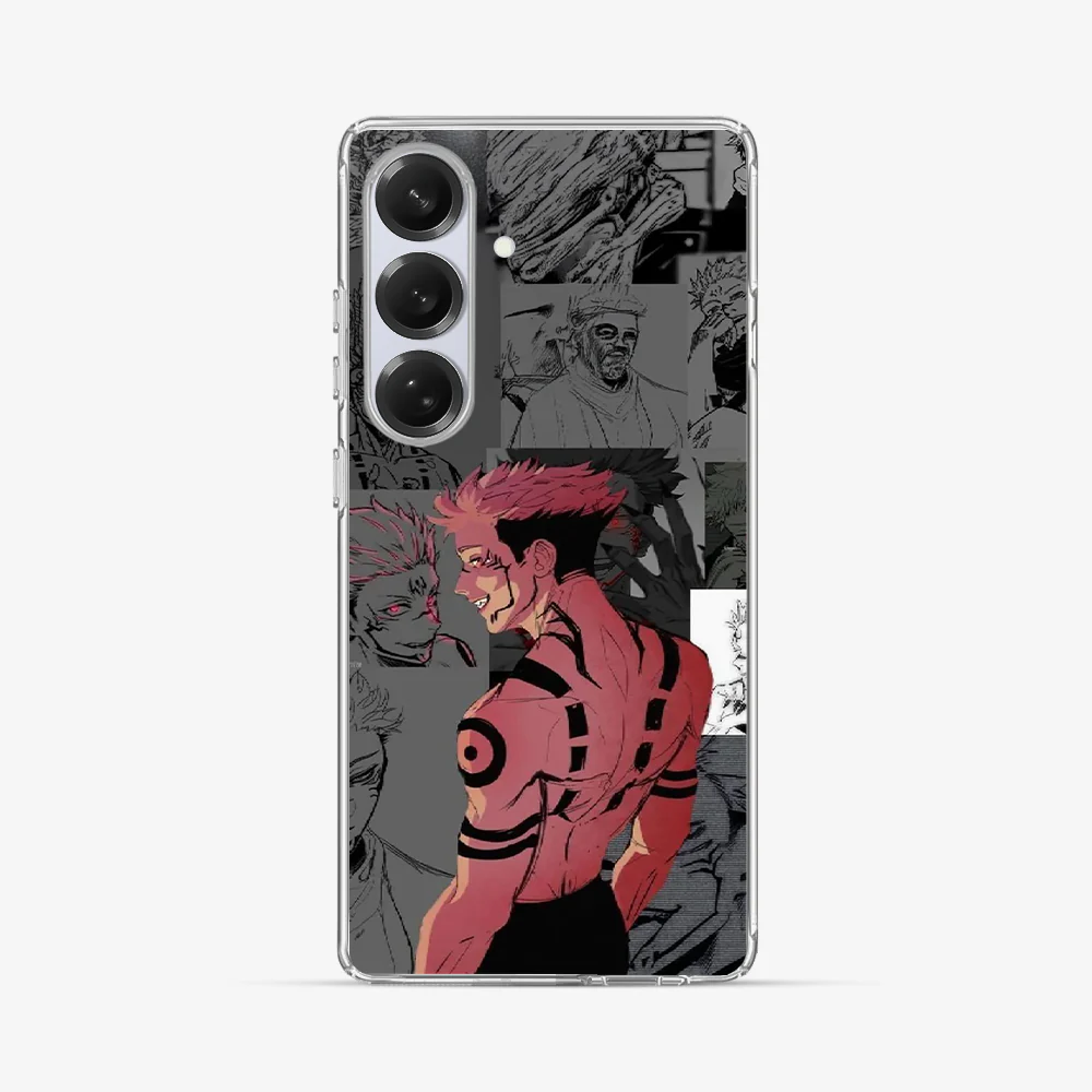 Sukuna Silhouette Samsung Phone Case - Image 2