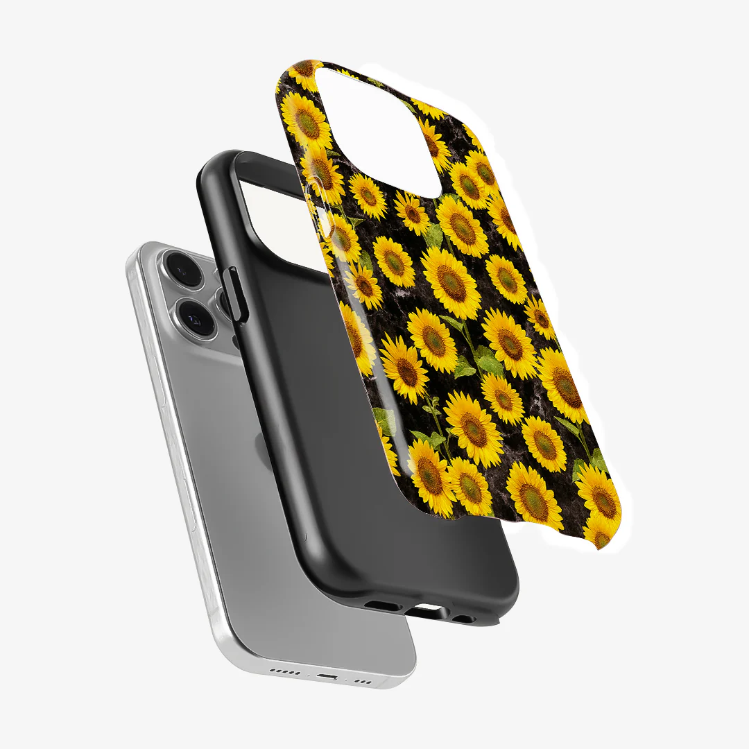 Sunnflower Glimer Armoured Phone Case - Image 3