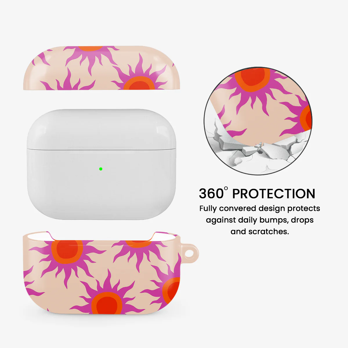 Sunset Glow Airpods Case - Image 2