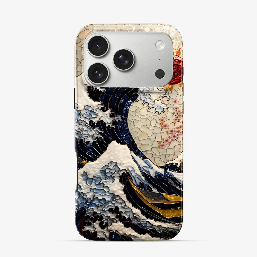 The Great Wave | Two iPhone 17 Pro Case