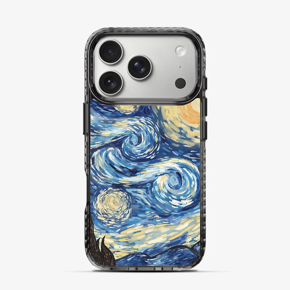 The Starry Night | Van Gogh iPhone 17 Pro Max Case - Image 4