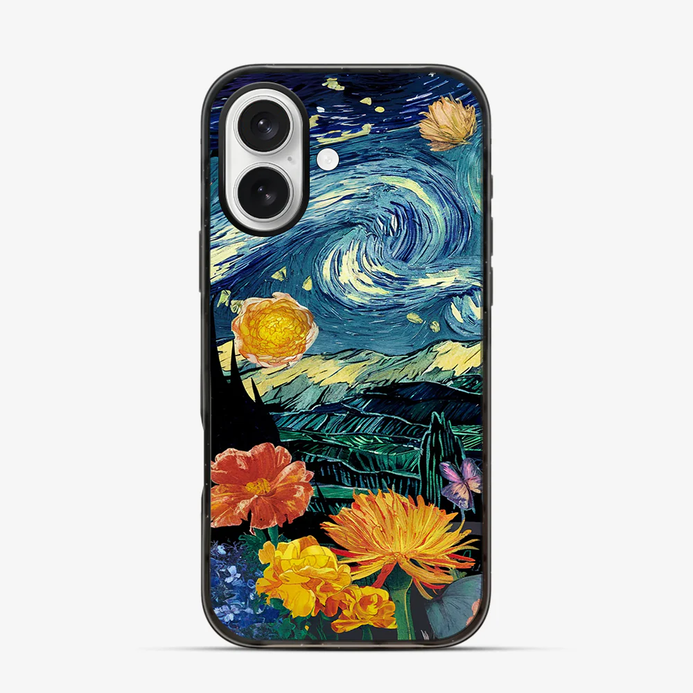 The Starry Night's 2.0 - Vincent VanGogh iPhone 16 Case - Image 3