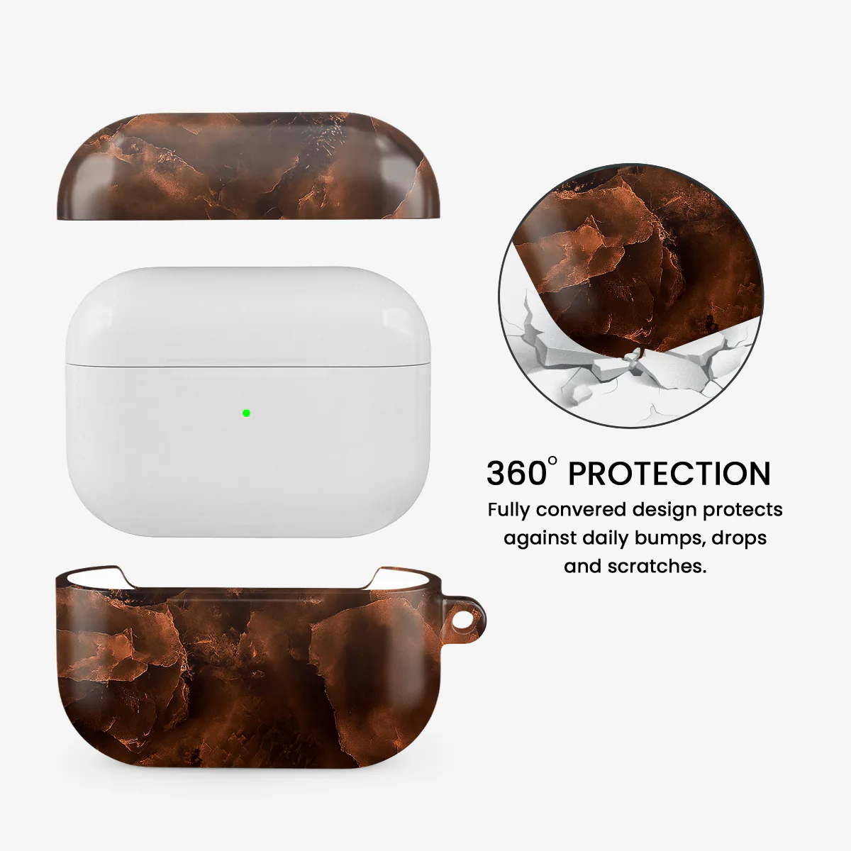 Toasted Chestnut Airpods Case - Image 2