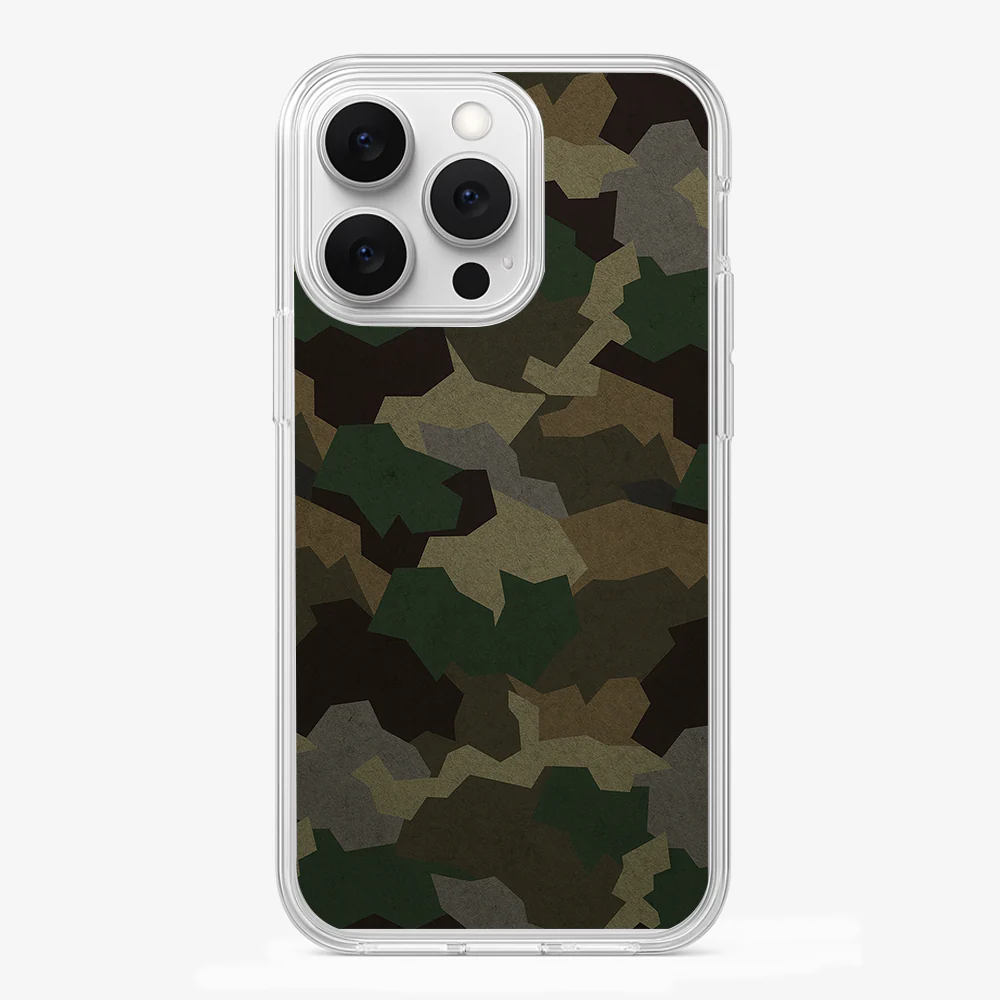 Tropical Green Camo Phone Case - Image 2