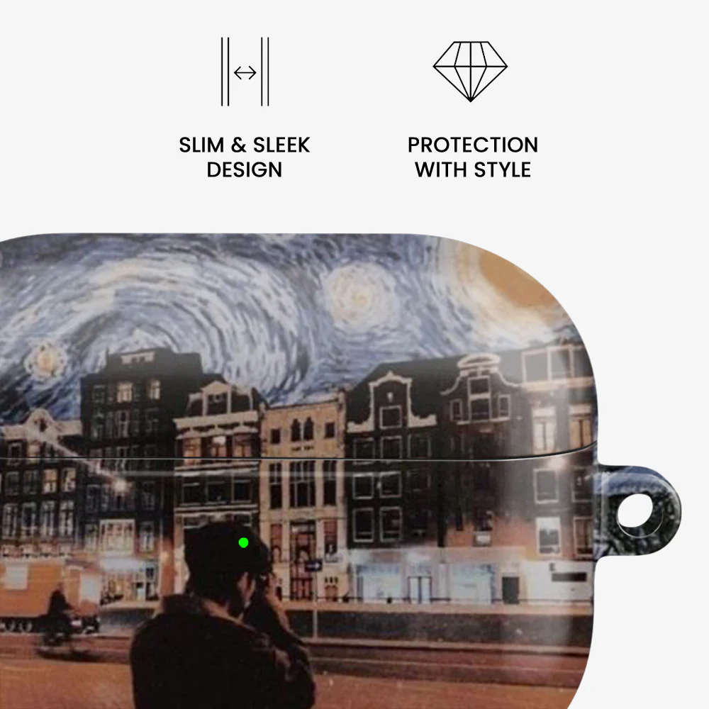 Under Starry Night Airpods Case - Image 4