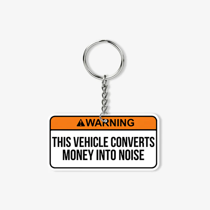 Vehicle Warning KeyChain